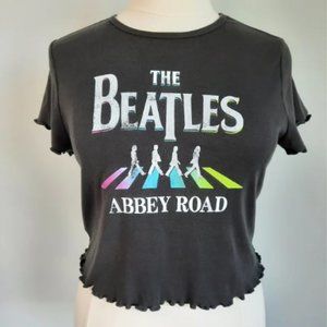 The Beatles Abbey Road Graphic Crop Top 2XL